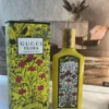 Gucci Flora Gorgeous Orchid Inspired Perfume for Women Eau de Parfum 100 ml in a premium yellow bottle with floral designer-inspired packaging.